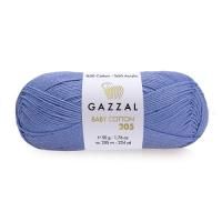 Пряжа Gazzal Baby Cotton 205 (512); Состав: 50% Хлопок, 50% Акрил; 50 гр/205 м